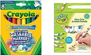 Crayola Ultra Clean Washable Markers Assorted Colours Premium