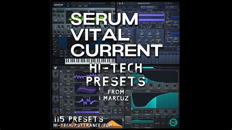 Hitech Psytrance Sample Preset Pack Presets Serum Vital Current