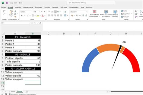 Cr Er Une Jauge Anim E Dans Excel Video Modele