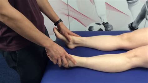 Ankle AROM PROM And Resisted Testing