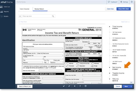 Online Professional Tax Software Profile® Review By Intuit Canada