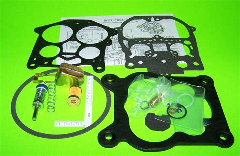 Rochester Quadrajet Carburetor Rebuild Kit Brass Float And Filter 1972