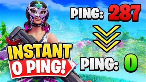 How To Get 0 PING And 1000 FPS In Fortnite Chapter 5 0 Ping Guide