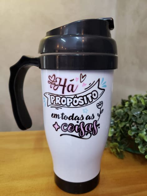 Caneca Semi Térmica Há Propósito em Todas as Coisas Ls Estampas