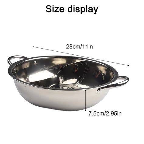 28 30cm Stainless Steel Divided Hot Pot Leccio Small Improvements In Life