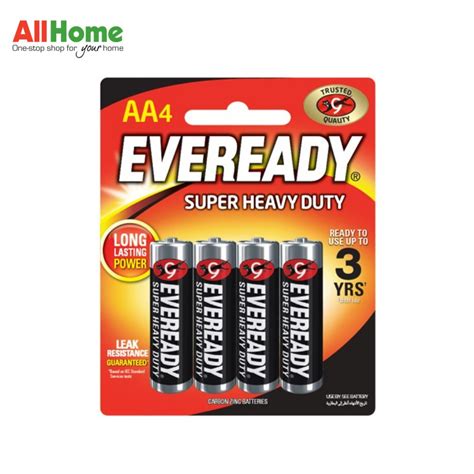 Eveready B Super Heavy Duty Black Aa Battery S Shopee Philippines