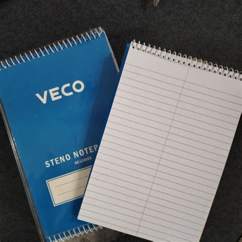Veco Steno Notebook 40 Leaves | Shopee Philippines 