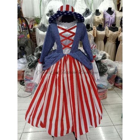 Usa Girl With Hat For United Nation Costume Lazada Ph