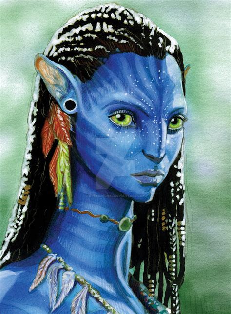 Neytiri Detail By Alexbuechel On Deviantart