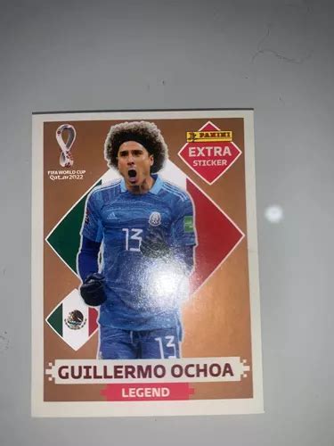 Figurinha Legend Guillermo Ochoa Bronze Parcelamento Sem Juros