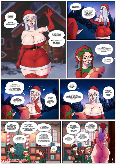 Porn Comic Mrs Claus Chapter 1 Parvad Sex Comic Blonde MILF