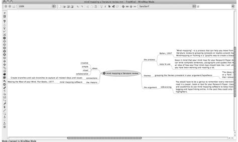 Brainstorming in Mind Mapping software screenshot utilizing FreeMind ...