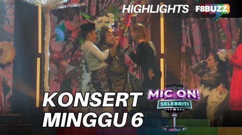 Mic On Selebriti Minggu Highlights Persembahan Komen Juri