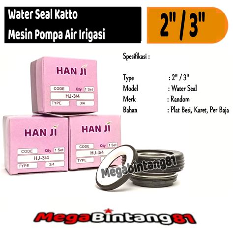 Mechanical Seal Sil Kato Mesin Pompa Air Inch Inch Pcs Lazada