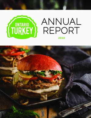 Fillable Online Turkeyfarmers On Fiscal Year Annual Report