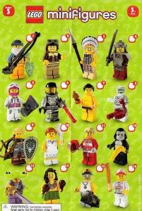 Lego Collectors Minifig Series 3 Round Up Custom LEGO Minifigures