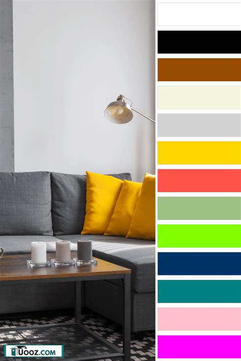 What Colors Go With A Charcoal Gray Couch Uooz