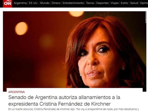 Los Medios Del Mundo Atentos A Los Allanamientos A Las Propiedades De Cristina Kirchner Infobae