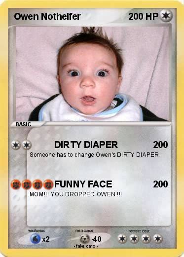 Pokémon Owen Nothelfer 1 1 Dirty Diaper My Pokemon Card