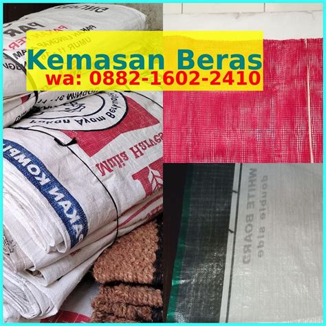 Contoh Sablon Plastik Beras O O O Wa Pabrik Kemasan Beras