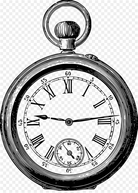 Pocket Watch Cartoon Drawing Choose From 230 Pocket Watch Graphic