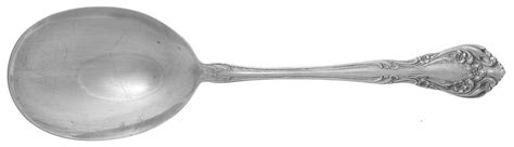 Chateau Rose Sterling 1940 No Monograms Solid Salad Serving Spoon