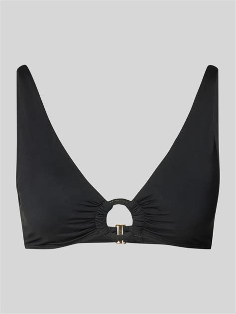 Lauren Ralph Lauren Bikini Oberteil Mit Verstellbaren Tr Gern Black Online Kaufen