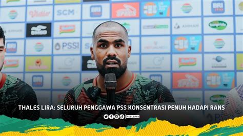 Thales Lira Seluruh Penggawa PSS Konsentrasi Penuh Hadapi RANS