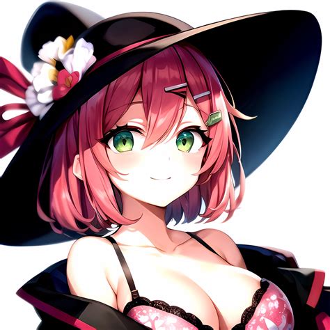 1girl Blush Bob Cut Bra Breasts Cleavage Close Up Closed Mouth Collarbone Commentary Eyelashes