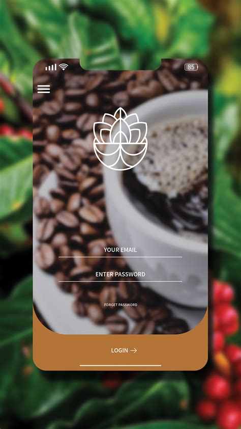 Ui Coffe Shop App Behance