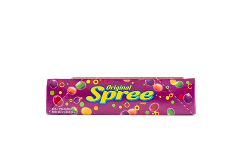 Spree Original Candy Individual Wrapped Bulk Box 177 Oz 36 Ct