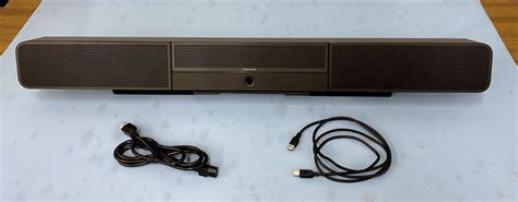 Crestron Uc Sb Uc Sb1 Cam Flex Sound Bar And Camera 6511046 Ebay