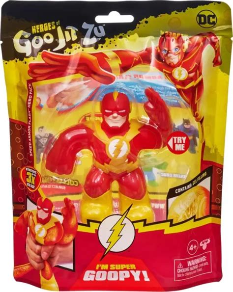 SUPER HÉROS GOO JIT Zu Dc Simple 1PK The Flash Lightning Rapide