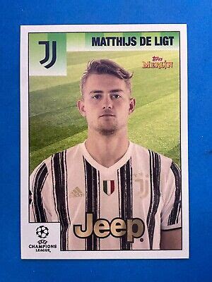 Topps Merlin Heritage Ucl N Matthijs De Ligt Juventus