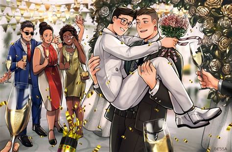 Theyre Married X In Scary Movie Characters Cute Gay Kingfield