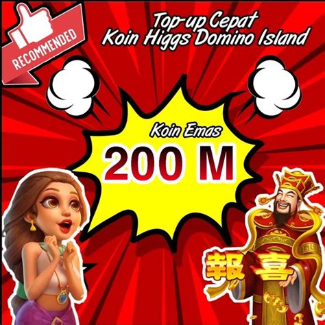 Jual Chip Koin Emas Higgs Domino Island M Paket Ekonomi Top Up Cip