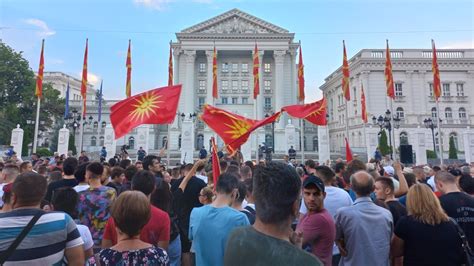 Thousands Protest In North Macedonia Against Compromise With Bulgaria