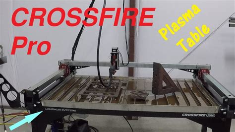 Crossfire Pro Cnc Plasma Cutting Table For A Cnc Beginner First Cuts Youtube