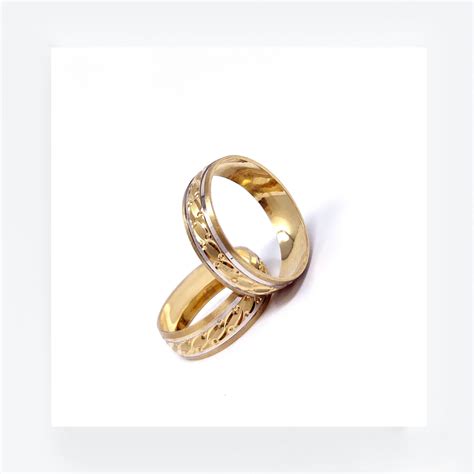 Argollas De Matrimonio Oro Amarillo K Joyer A Ruben S Compra Online