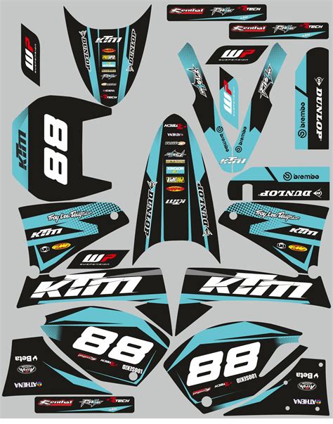 Kit Déco Ktm 640 Lc4 Joker Kitdeco Motofr