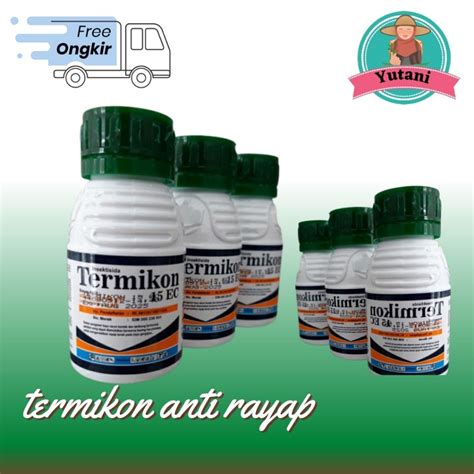 Jual Termikon Ec Ml Obat Anti Pembasmi Pengawet Rayap Semut