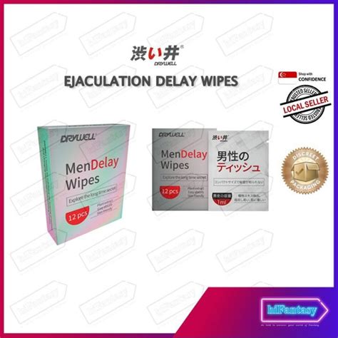 DRYWELL JAPAN EJACULATION DELAY WIPES Longer Lasting Sex Anti Premature Ejaculation