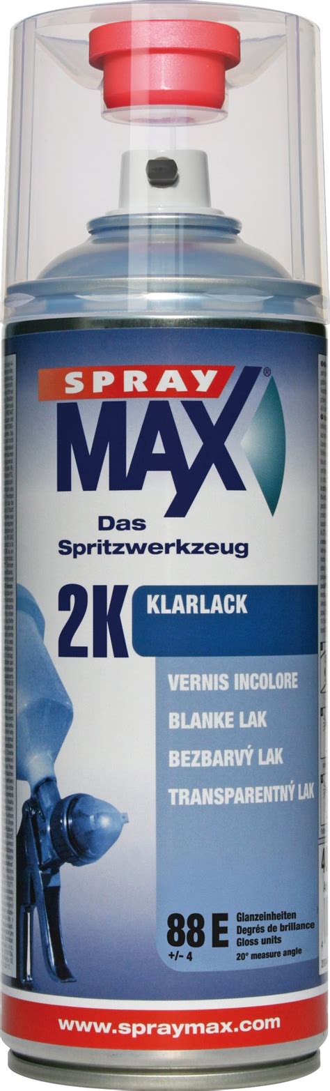 SprayMax 2K Klarlack Spray glänzend 400 ml Lack Technik