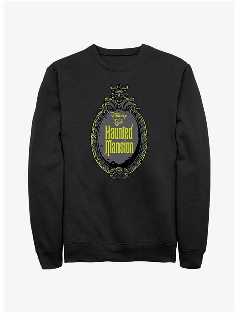 Disney Haunted Mansion Haunted Mirror Sweatshirt Black Boxlunch