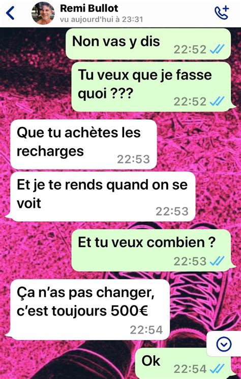 Demande Des Recharges MasterCard Arnaques Internet