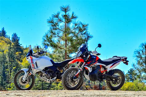 Ducati Desertx Vs Ktm Adventure R Cycle News