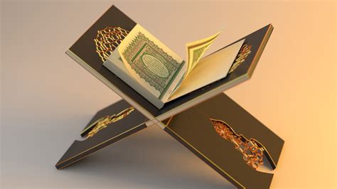 Quran Book Animation 3D Model Animated CGTrader