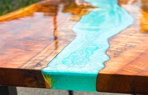 Epoxy Resin River Table With Wood Step By Step Tutorial