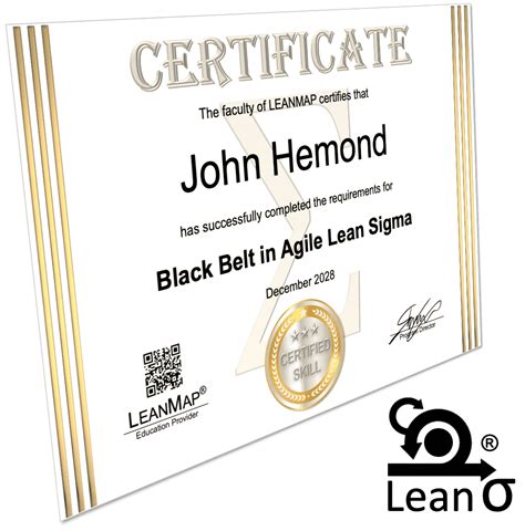 Agile Lean Six Sigma Black Belt Leanmap