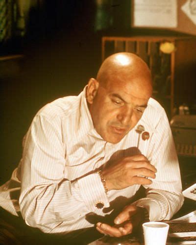 Telly Savalas Kojak In Office Rare Color Photo Or Poster Classic Film